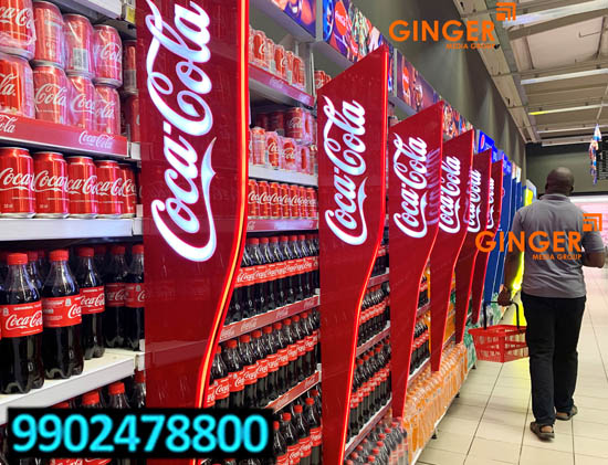 In-Shop Branding in Hyderabad for Coca-Cola Brand