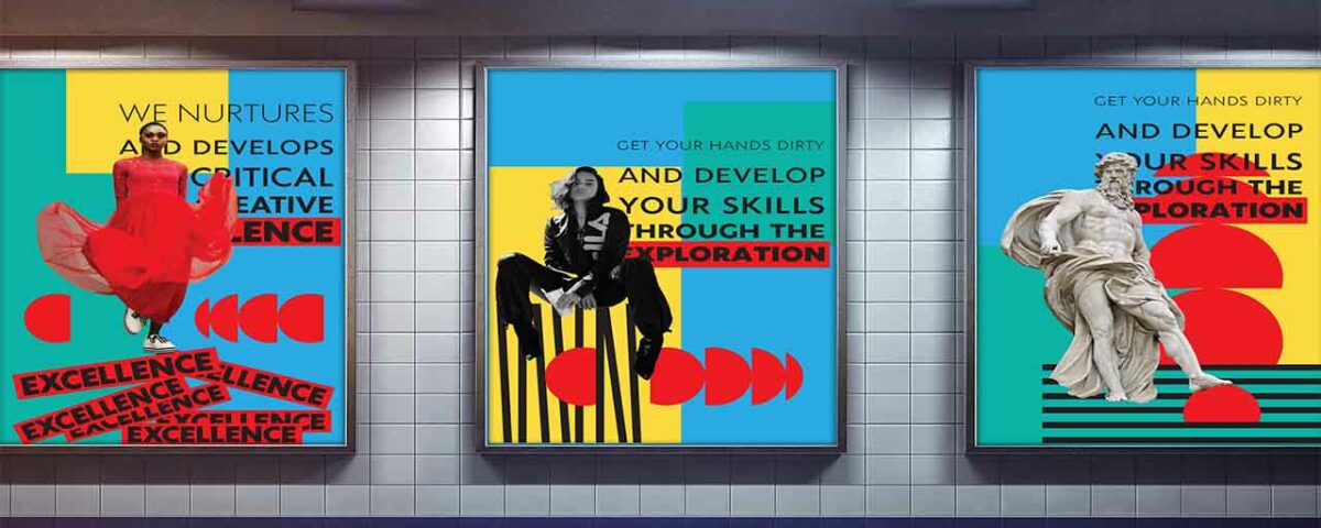 Advertising inside showrooms