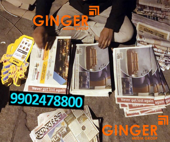 Pamphlet Distribution in Agra