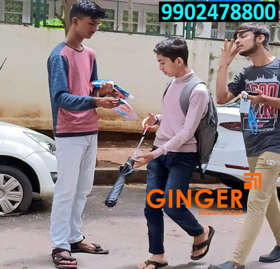 Pamphlet Distribution in Lucknow