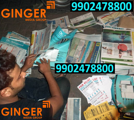 Pamphlet Distribution in Lucknow