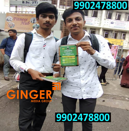 Pamphlet Distribution in Mumbai