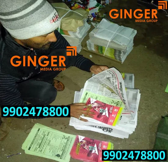 Pamphlet Distribution in Kolkata