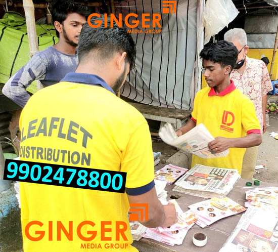 Pamphlet Distribution in Agra