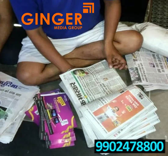 Pamphlet Distribution in Delhi