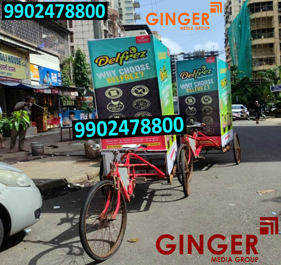 Tricycle Advertising in Agra
