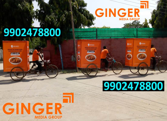 Tricycle Advertising in Agra