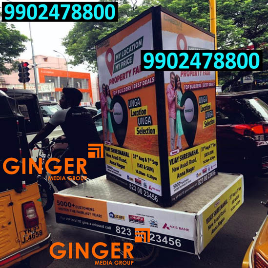 Tri cycle Advertising in Chennai