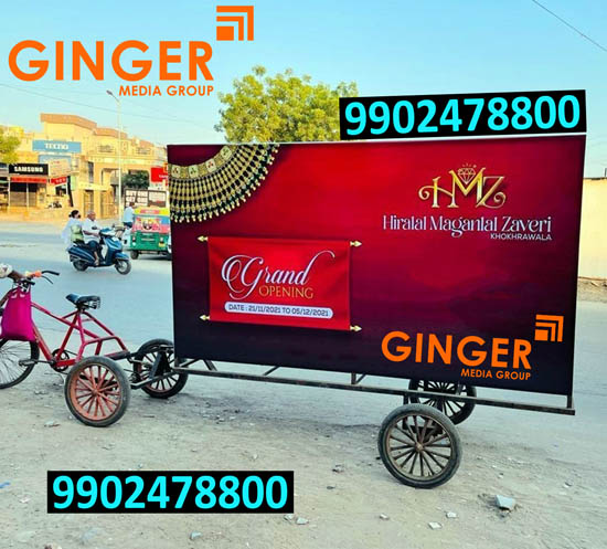 Tricycle Advertising in Jaipur