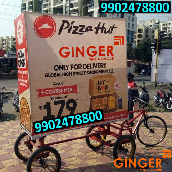 Tricycle Advertising in Jaipur