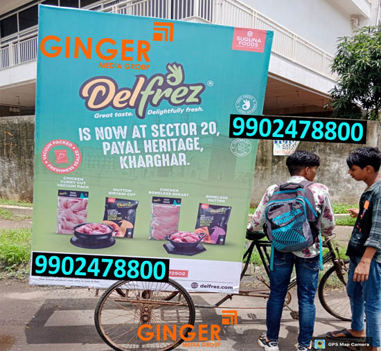 Tricycle Advertising in Lucknow