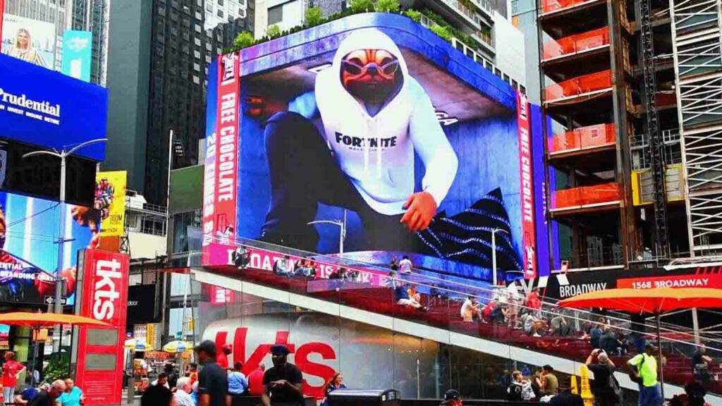 A beverage advertisement