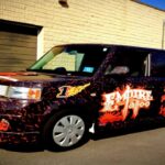 Full cab wrap Advertising