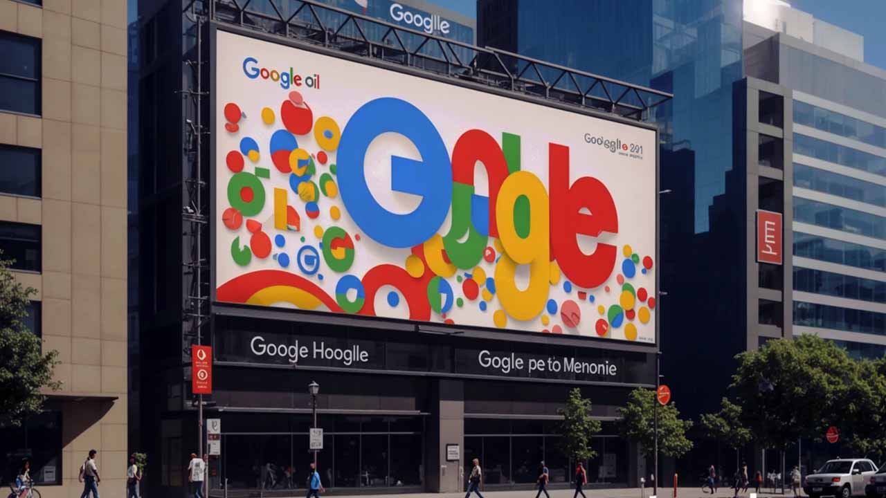 A poster showing Professional Advertising