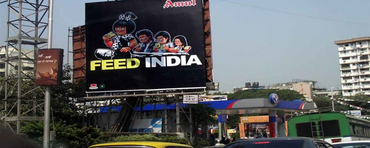 Mumbai billboard advertisements