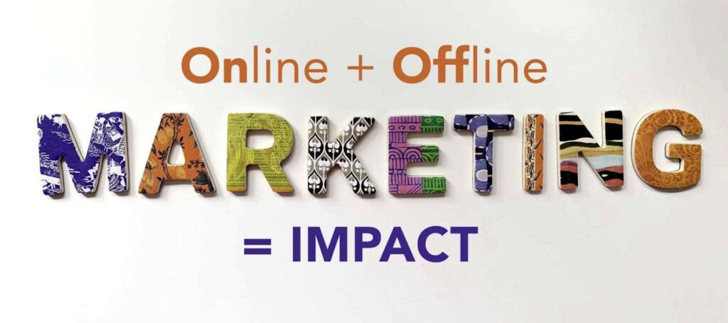 Impacts of online and offline marketing
