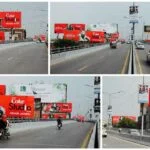 Roadblock Advertising on Highway