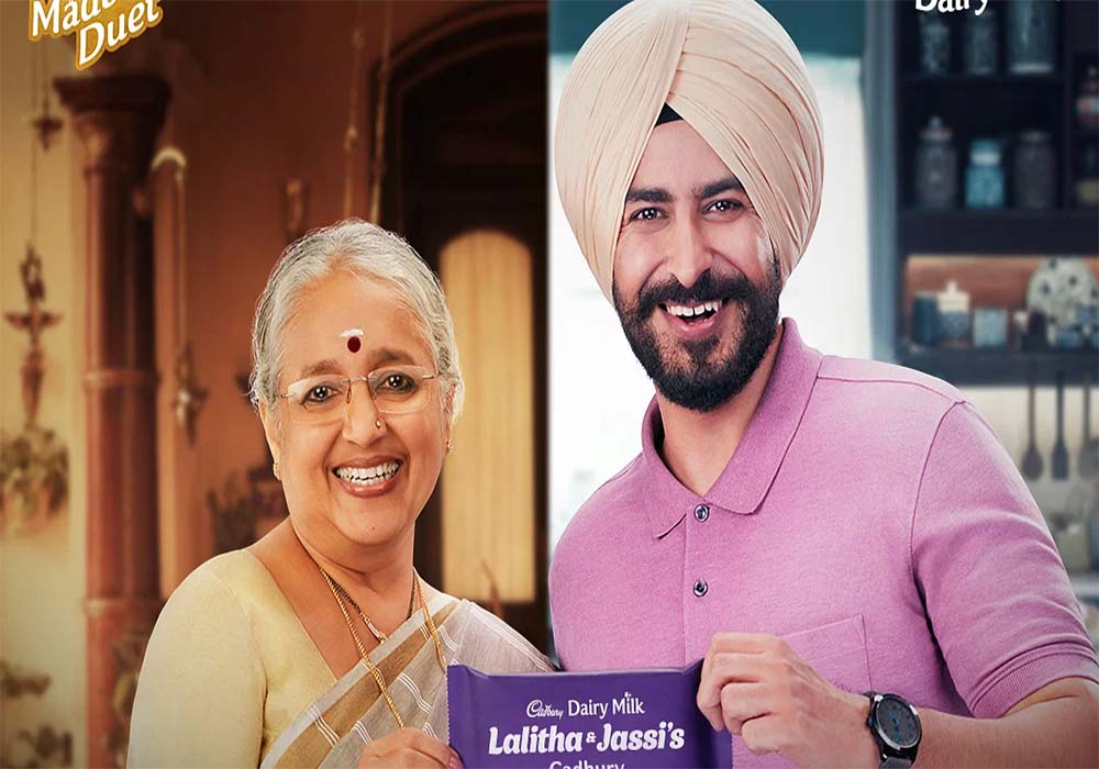 A south Indian woman and a Punjabi man collaborating to create a unique Madbury duet.