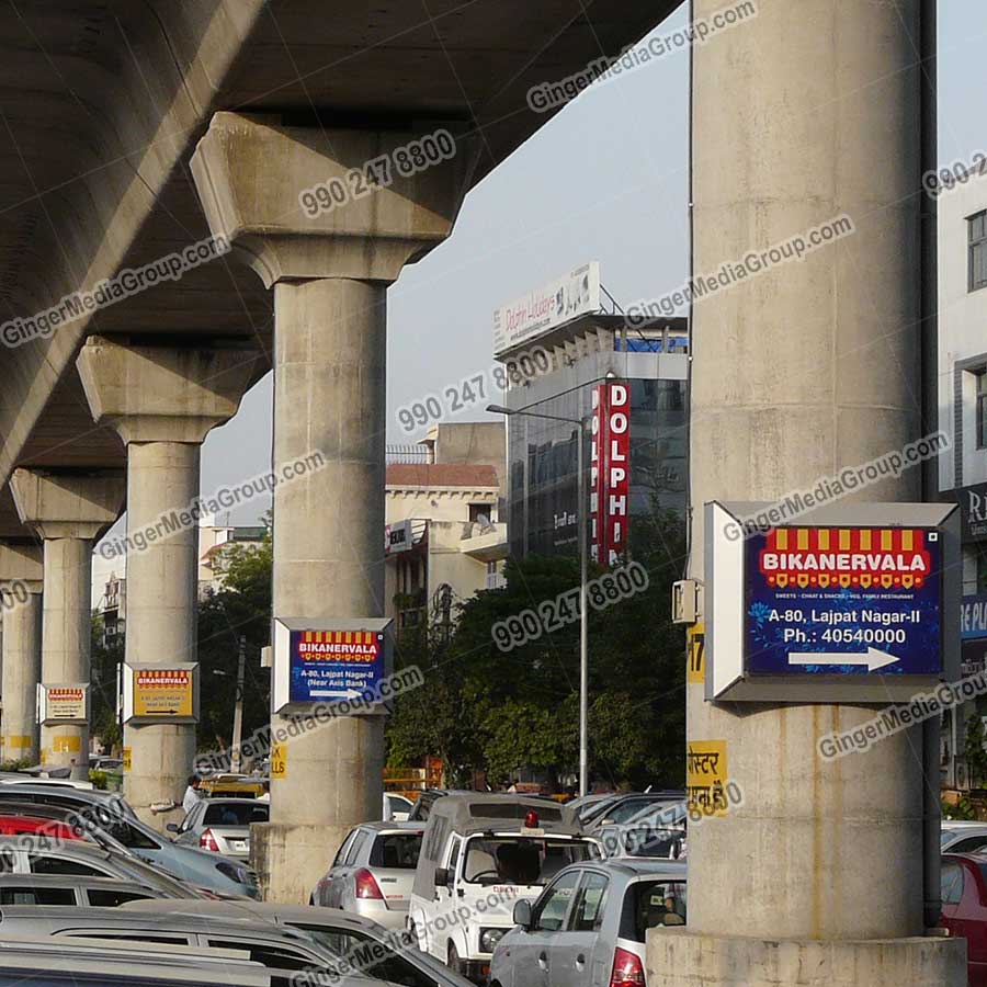 Top colors used in Auto rickshaw advertising