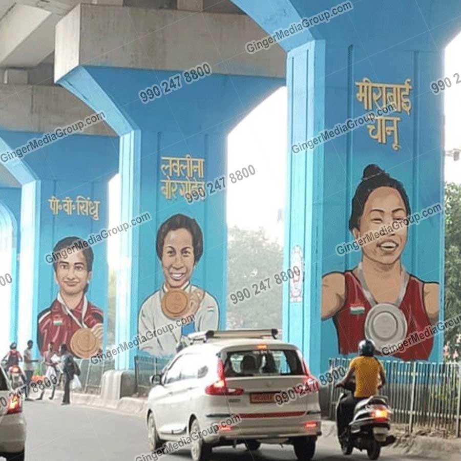 Ideal number of Auto rickshaw advertising done by top brands