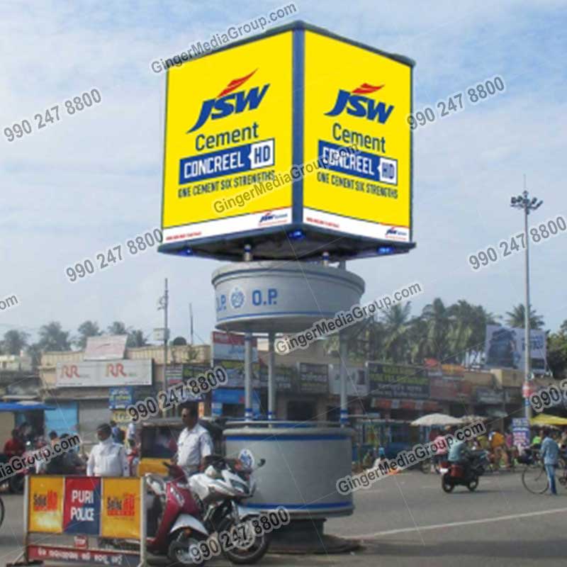 Top colors used in Auto rickshaw advertising