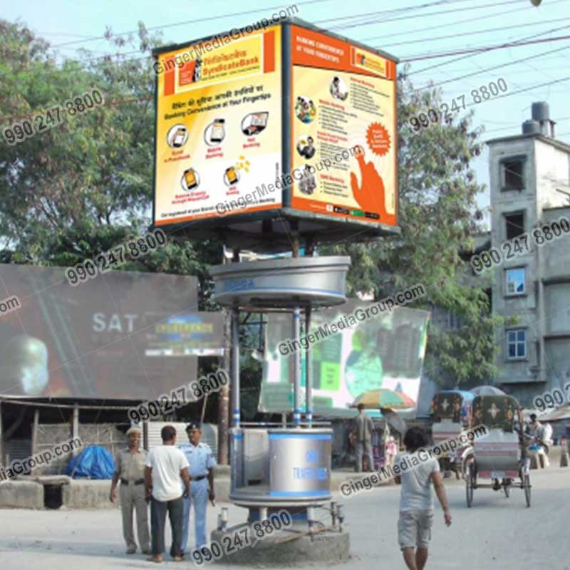 Top colors used in Auto rickshaw advertising