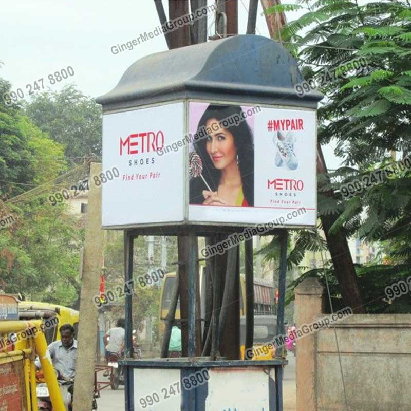 Top colors used in Auto rickshaw advertising