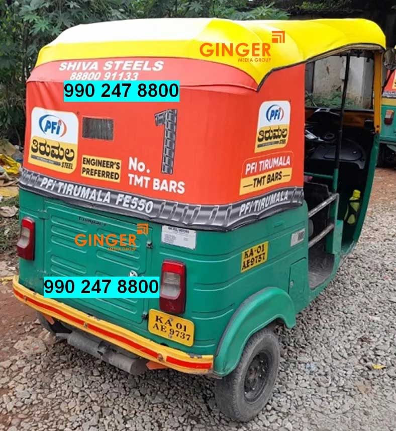 Auto Rickshaw Advertising/Branding in Bangalore