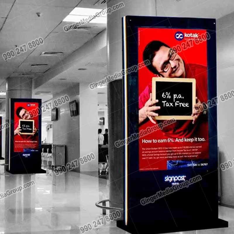 Kotak Mahindra Bank Airport Advertising in Puducherry