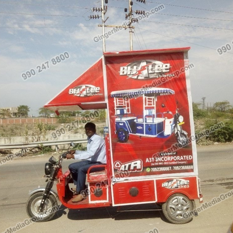 Auto Rickshaw Advertising in Rajasthan