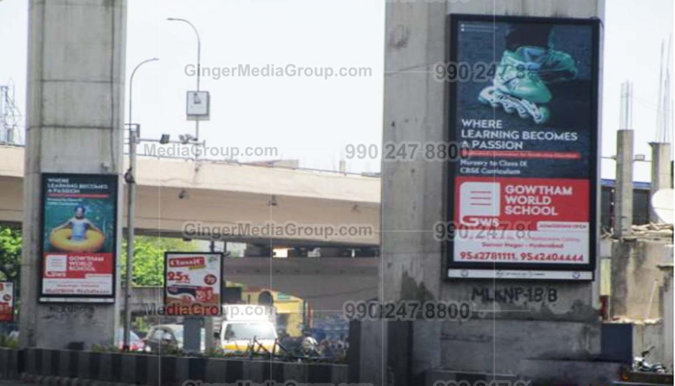 Advertising in Metro Station – RTC X Roads