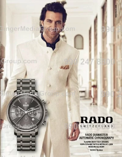 Rado Advertising in GQ India Magazine