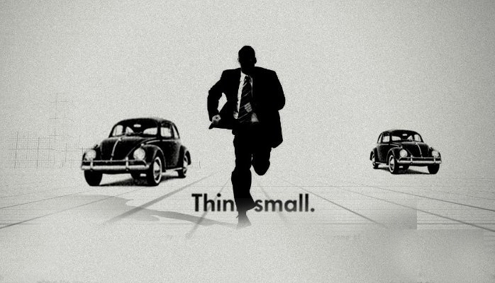 Think Small” by Volkswagen