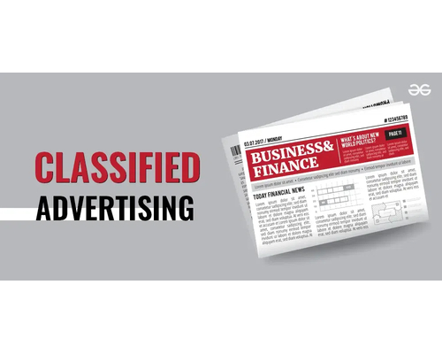 What is Classified Advertising?
