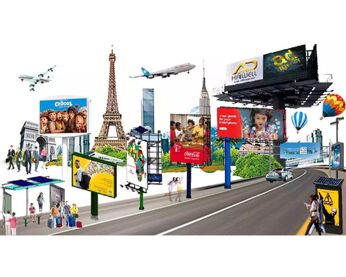 Varied Types of Hoarding Advertisements